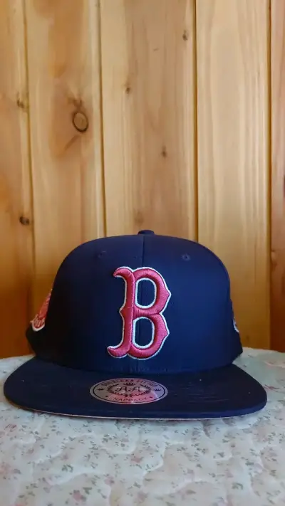 Gorra doble AA, morado con logo bordado - miniatura 1