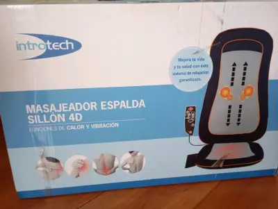 Masajeador de Espalda Sillón 4D con Calor y Vibración - miniatura 1