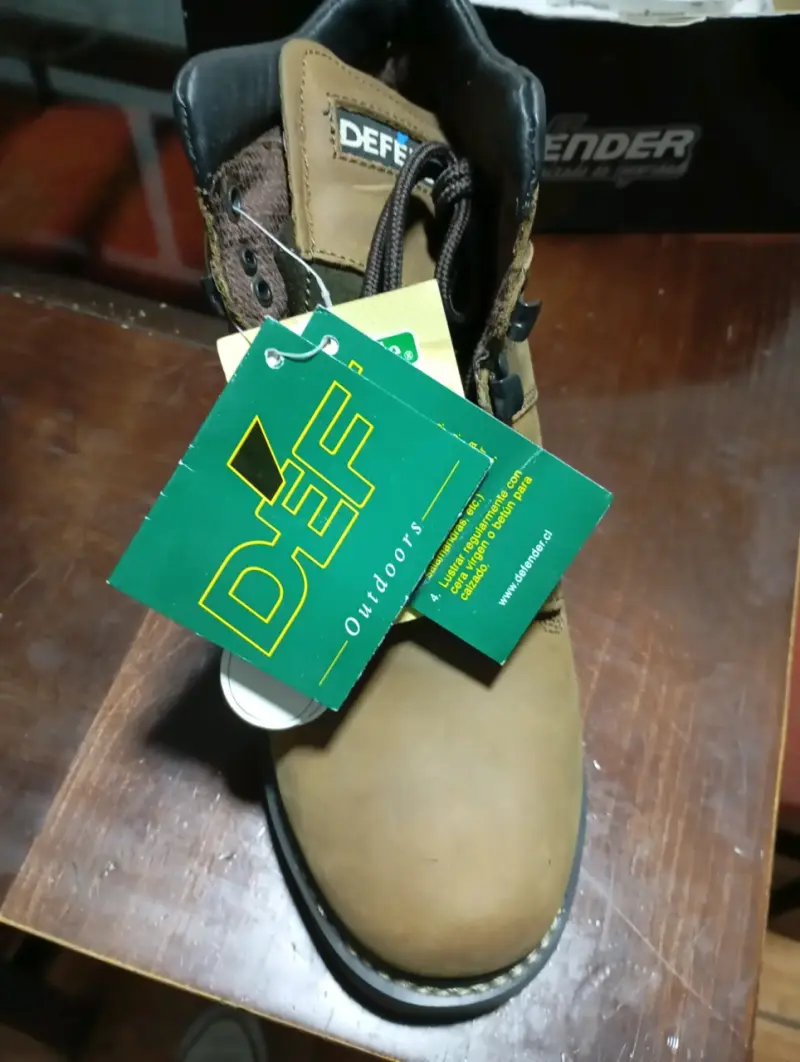 Botas de cuero marrón para hombre con suela antideslizante - 2