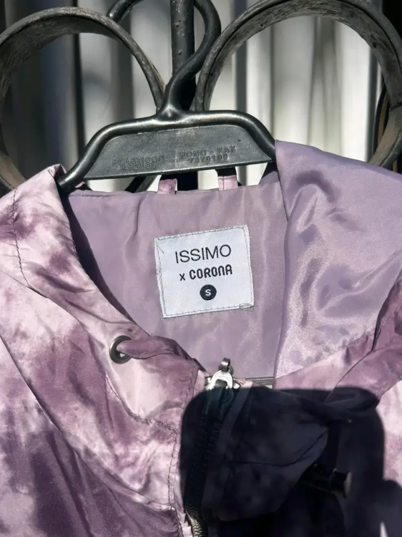 Chaqueta morada Issimo x Corona talla S - 1