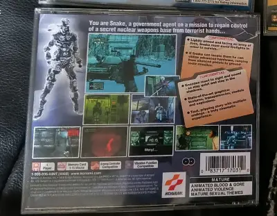 Juego Metal Gear Solid para PlayStation 1 - miniatura 3