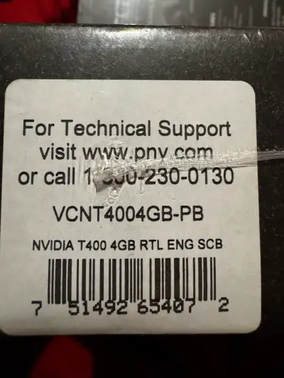 Tarjeta gráfica NVIDIA T400 4GB - miniatura 3