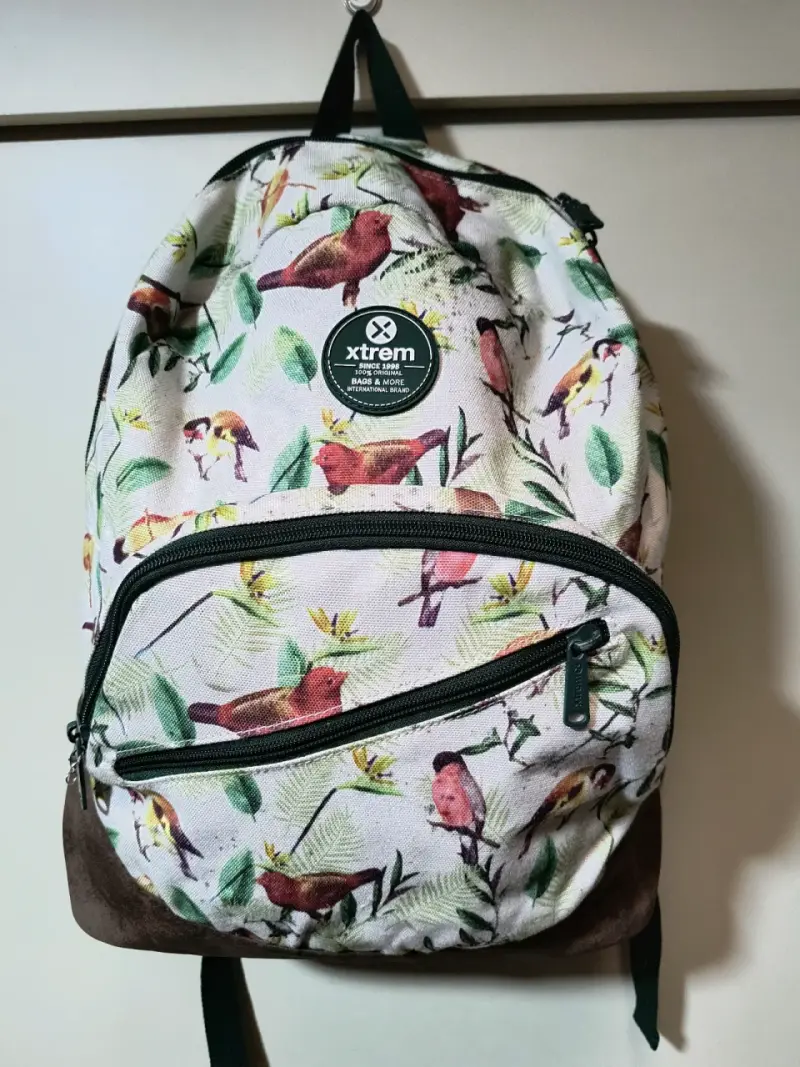 Mochila Xtrem con diseño de aves - 1