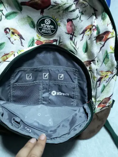 Mochila Xtrem con diseño de aves - miniatura 6