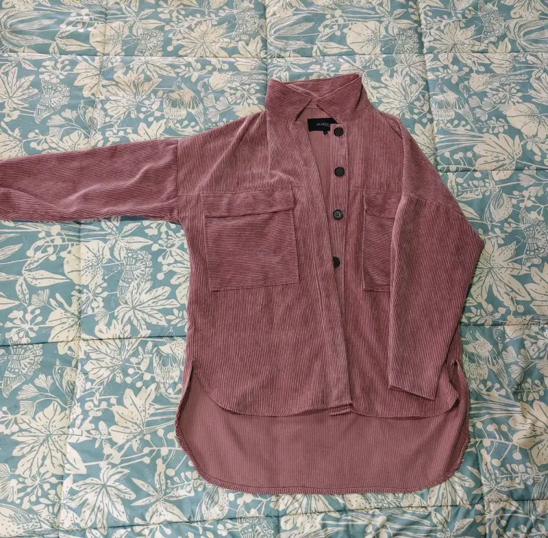 Sobrecamisa rosada - 1