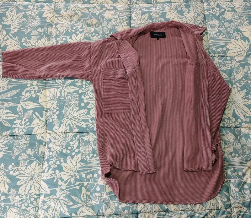 Sobrecamisa rosada - 2
