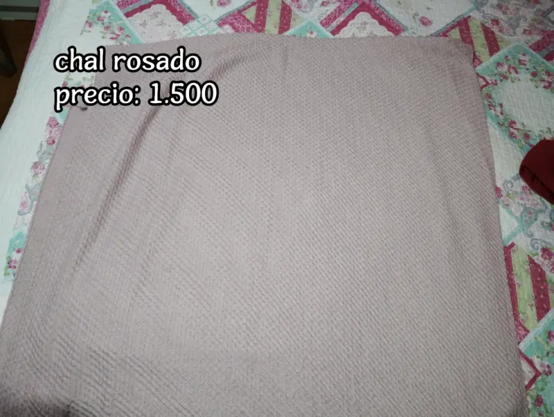 Chal rosado