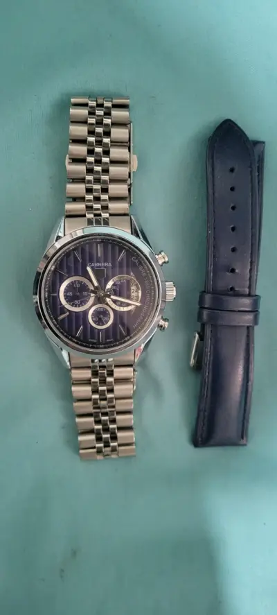 Reloj Carrera Calibre 1887 Cronógrafo Acero - miniatura 1