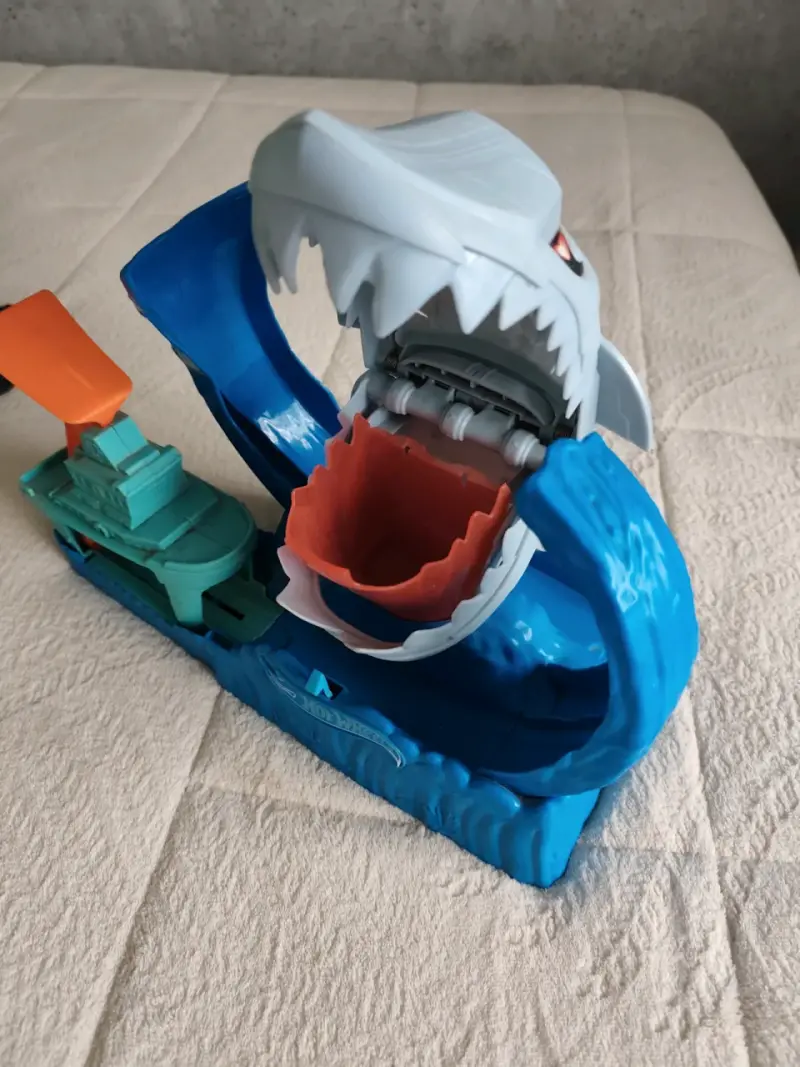 Pista de juego Hot Wheels Tiburón Ataque - 1