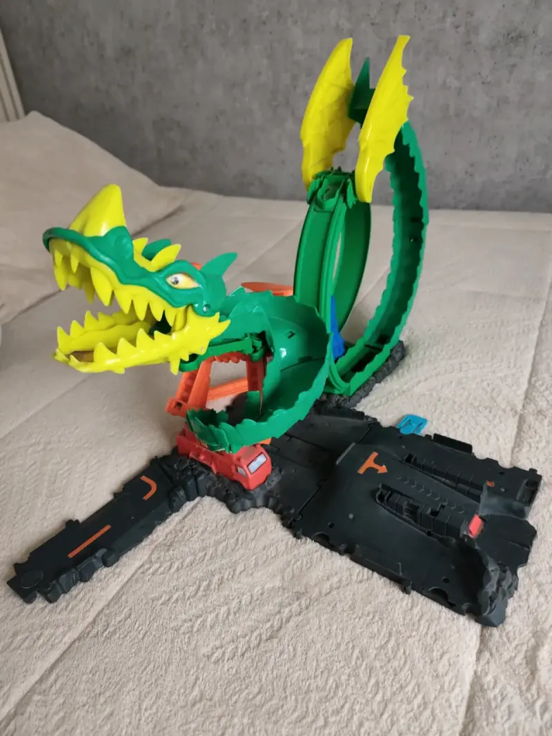 Pista de juego Hot Wheels Tiburón Ataque - 5