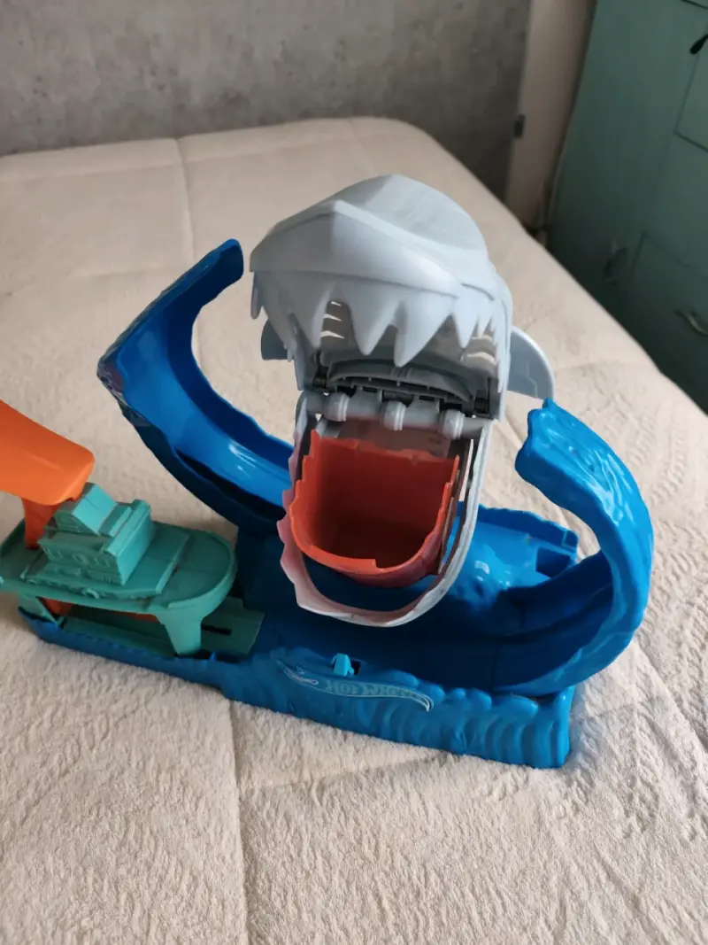 Pista de juego Hot Wheels Tiburón Ataque - 6