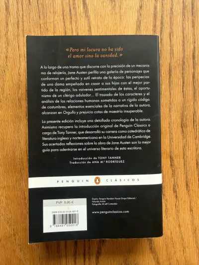 Libro 'Orgullo y Prejuicio' de Jane Austen - miniatura 2