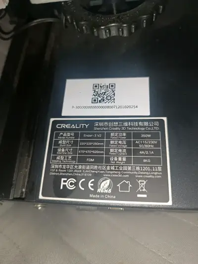 Impresora 3D Creality Ender-3 V2 con filamentos - miniatura 3