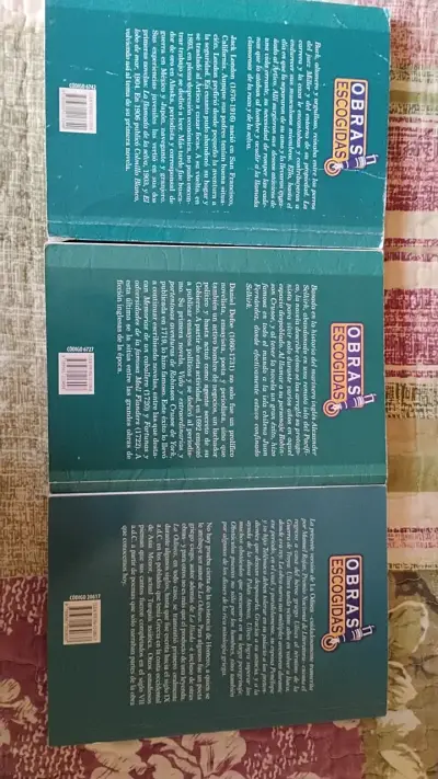 Colección de libros clásicos: La Llamada de la Selva, Robinson Crusoe, La Odisea - miniatura 2