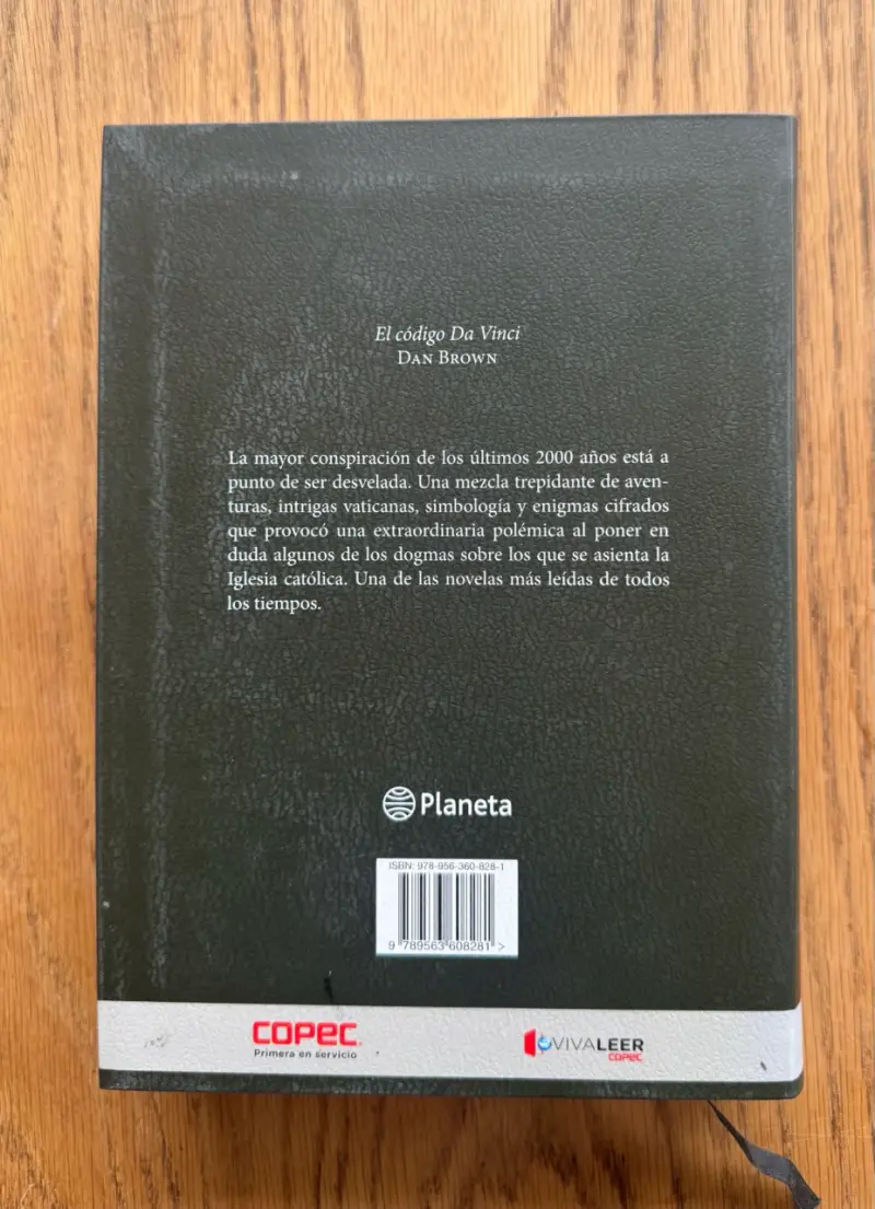 Libro El Código Da Vinci de Dan Brown - 2
