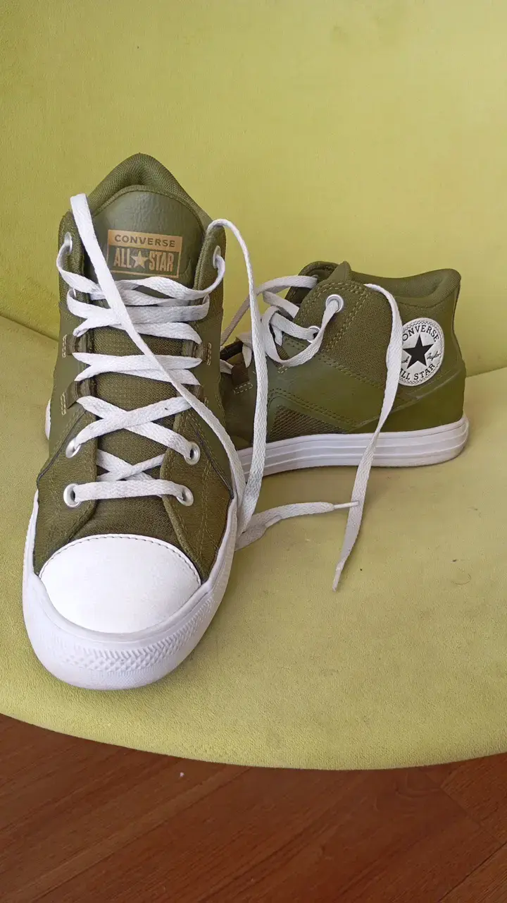 Zapatillas Converse All Star verdes para hombre