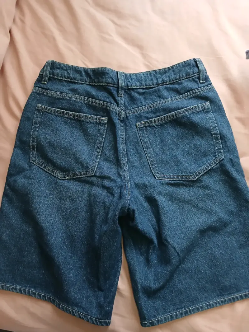 Shorts de mezclilla mujer hm talla 36/38 - 2