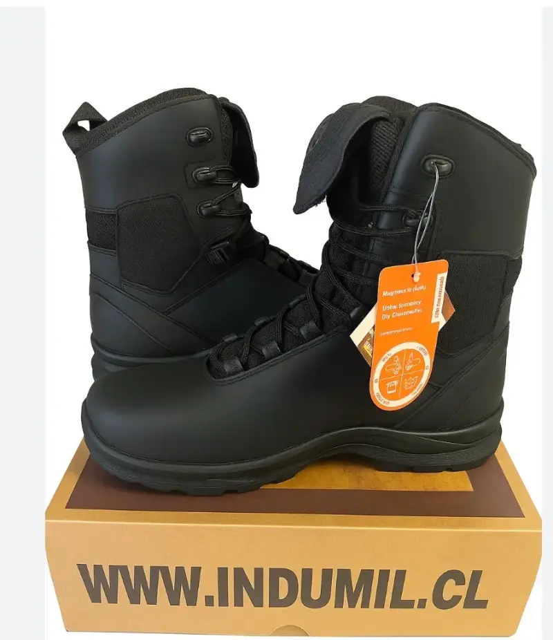 Botas tácticas negras Indumil para hombre