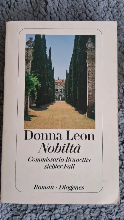 Libro 'Nobiltà' de Donna Leon en alemán - miniatura 1