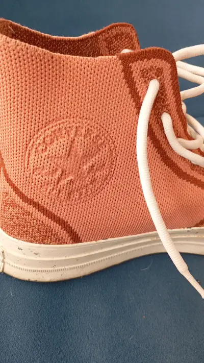 Zapatillas Converse Chuck Taylor Altas Naranjas - miniatura 2
