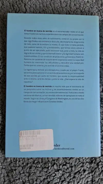 'El Hombre en Busca de Sentido' de Viktor Fra - miniatura 2