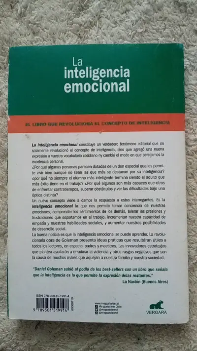 Libro La Inteligencia Emocional de Daniel Goleman - miniatura 2