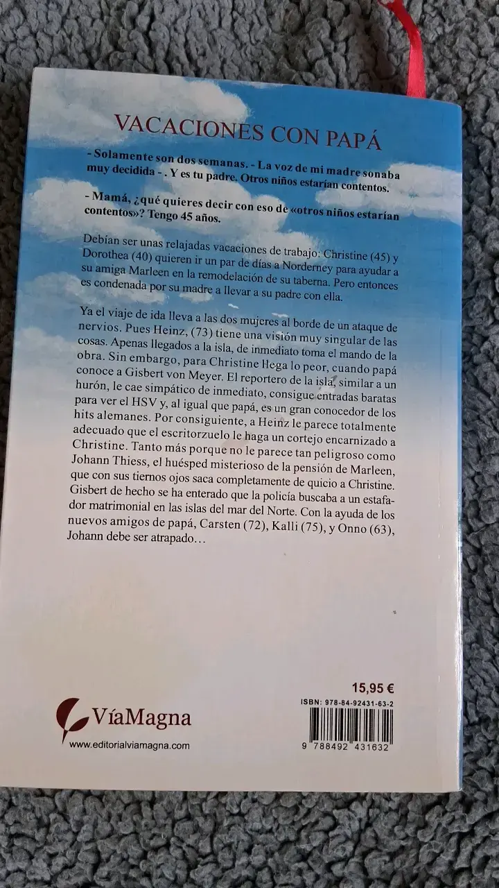 Libro 'Vacaciones con Papá' de Dora Heldt - 2