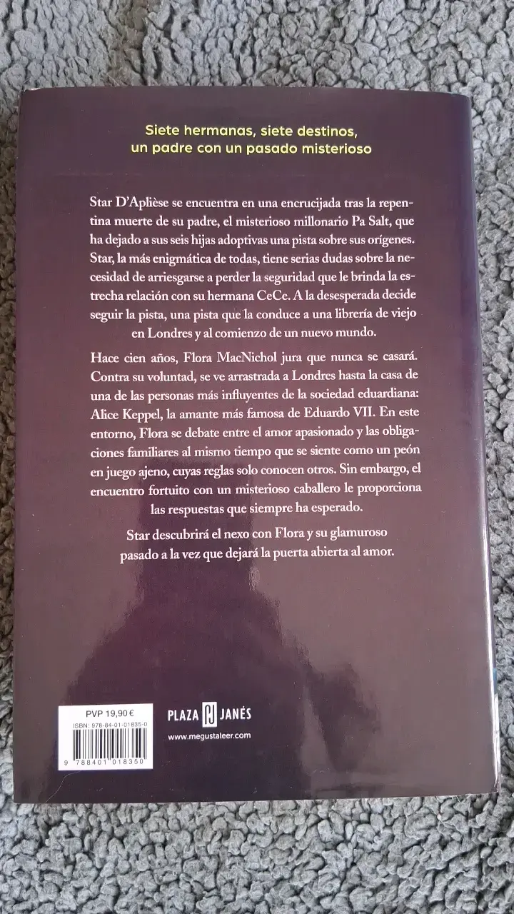 Libro 'La Hermana Sombra' de Lucinda Riley - 2