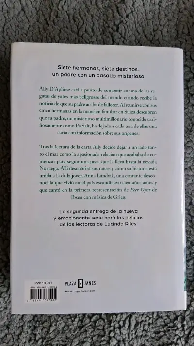 Libro 'La Hermana Tormenta' de Lucinda Riley - miniatura 2