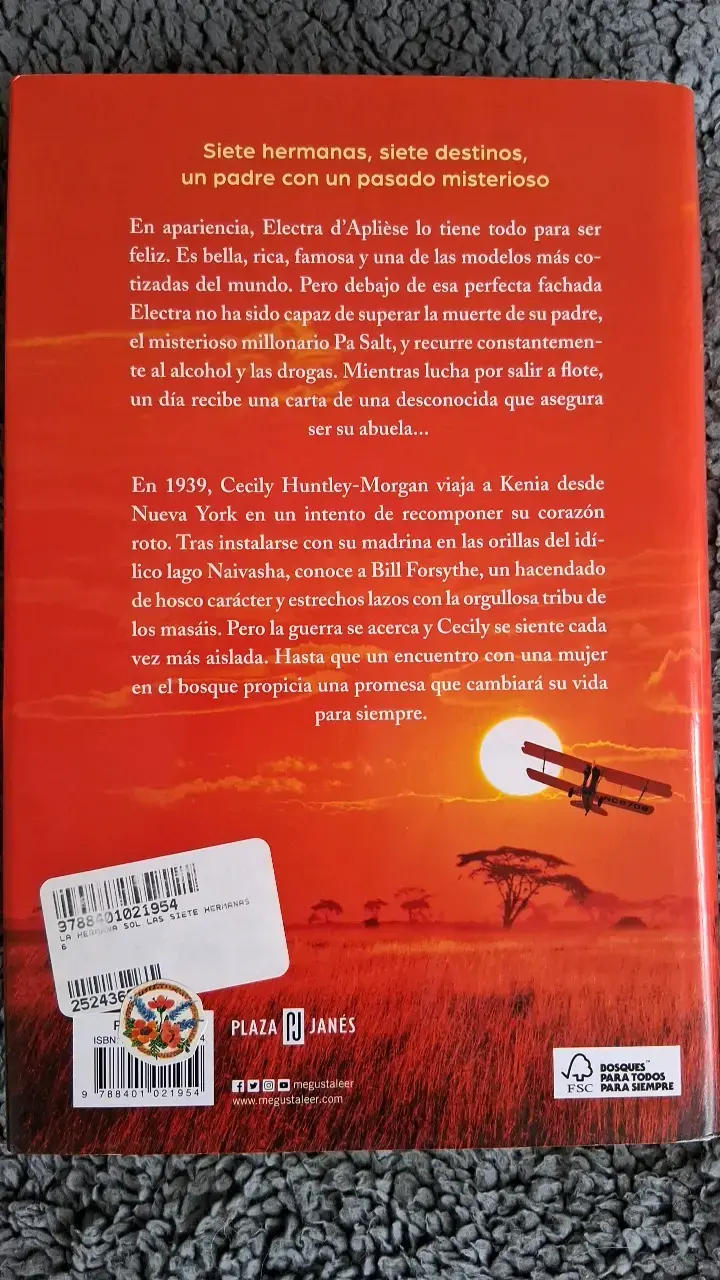 Libro 'La Hermana Sol' de Lucinda Riley - 2