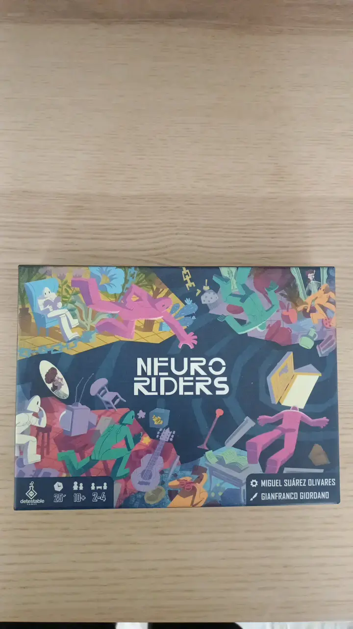 Juego de mesa Neuro Riders para 2-4 jugadores - 1