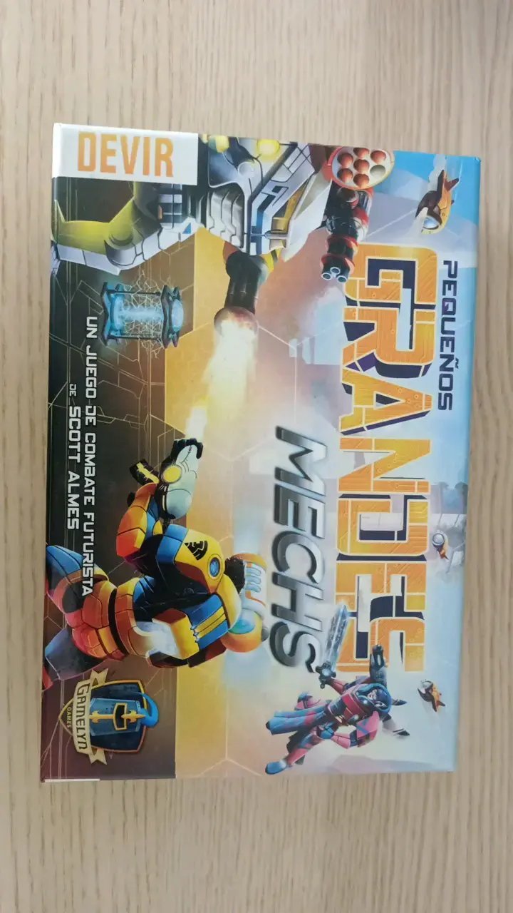Juego de mesa Pequeños Grandes Mechs de Devir - 1