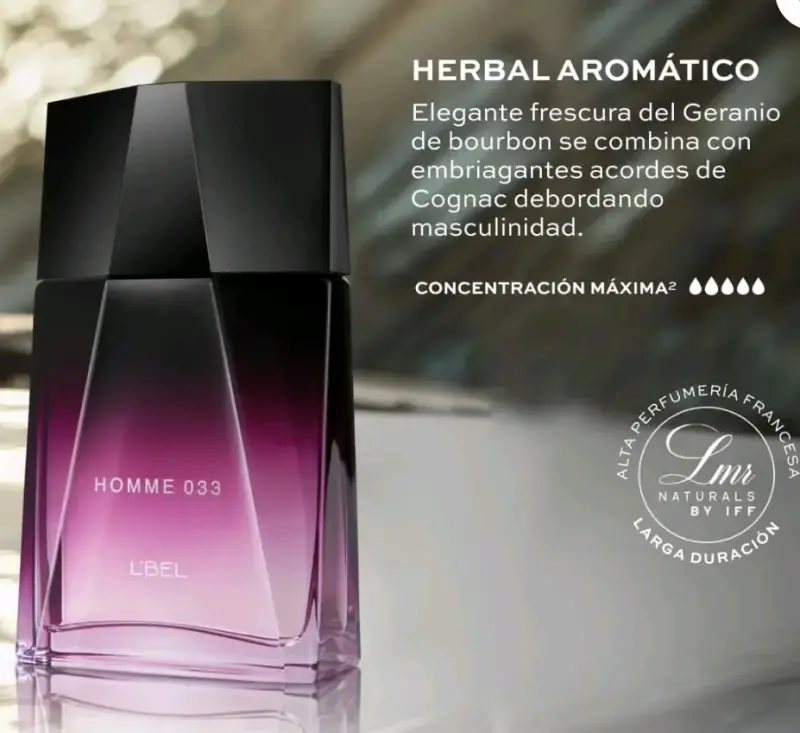 Perfume L'Bel Homme 033 Aromático 100ml