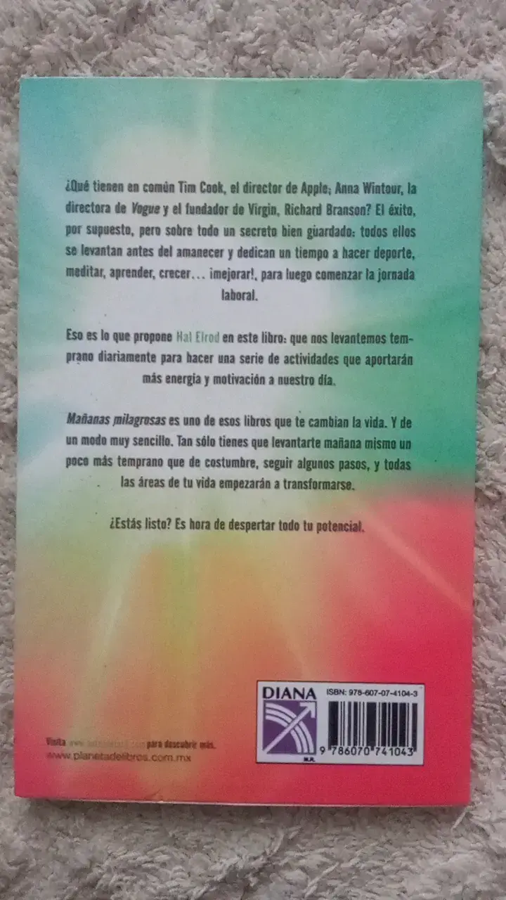 Libro Mañanas Milagrosas de Hal Elrod - 2
