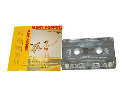 Cassette Banda Sonora Mary Poppins Original - miniatura 1
