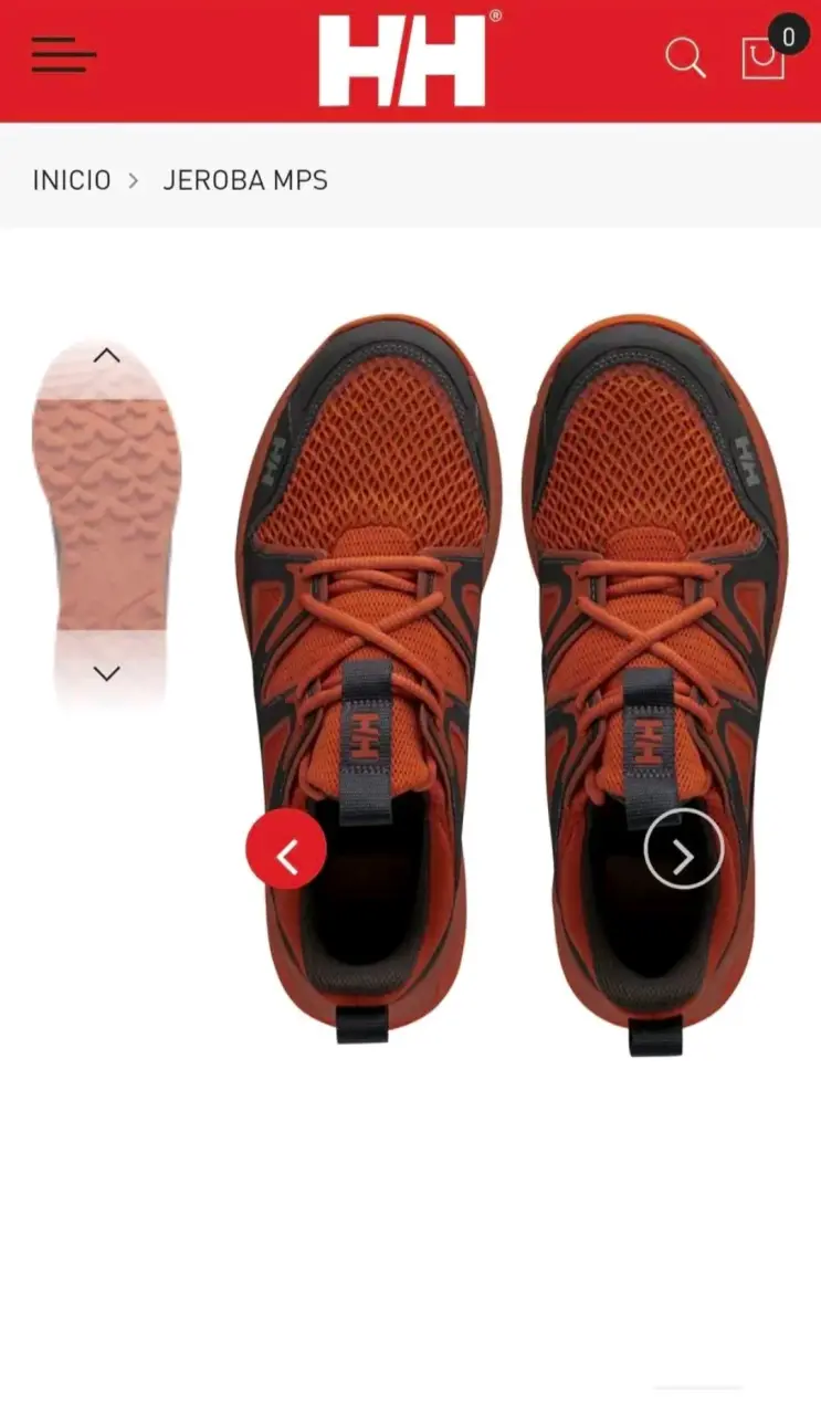 Zapatillas de trail running Helly Hansen rojas - 3