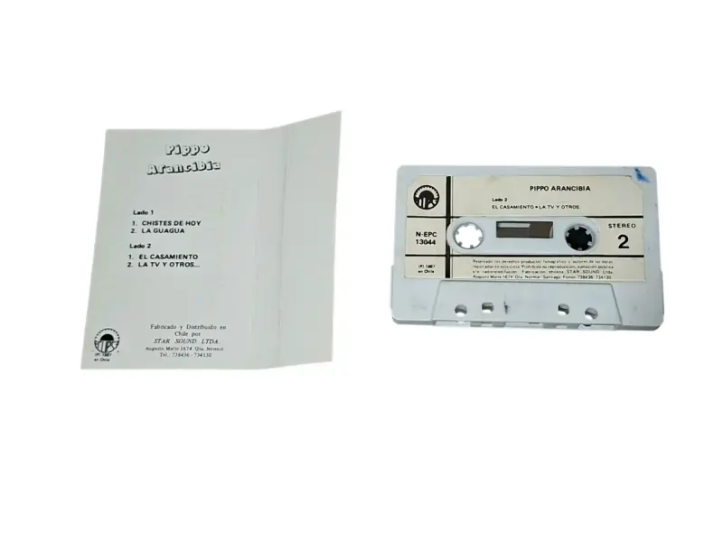 Cassette de comedia Humor Pippo Arancibia - 2