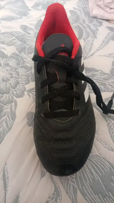 Zapatillas deportivas negras Adidas 31 1/2 - miniatura 1