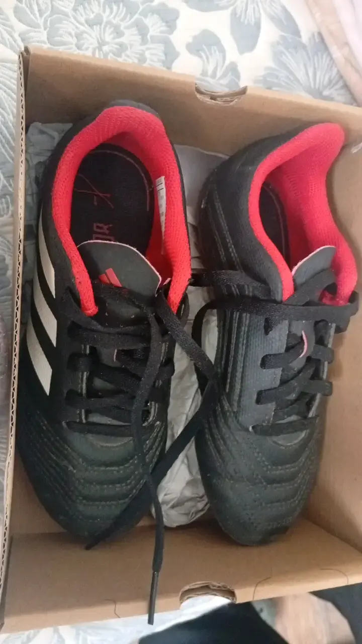 Zapatillas deportivas negras Adidas 31 1/2 - 2