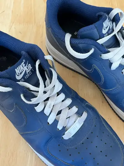 Zapatillas Nike Air Force 1 Azul - miniatura 3