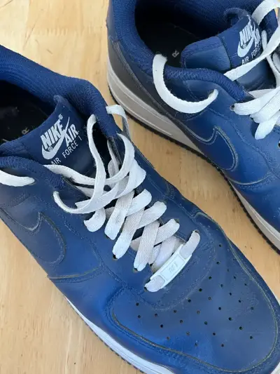 Zapatillas Nike Air Force 1 Azul - miniatura 4