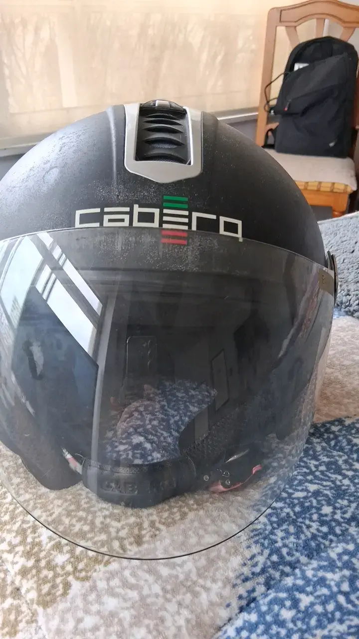 Casco de moto Lazer con funda protectora - 2