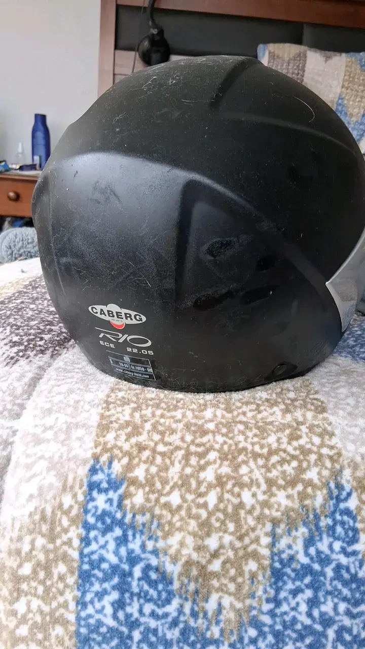 Casco de moto Lazer con funda protectora - 3