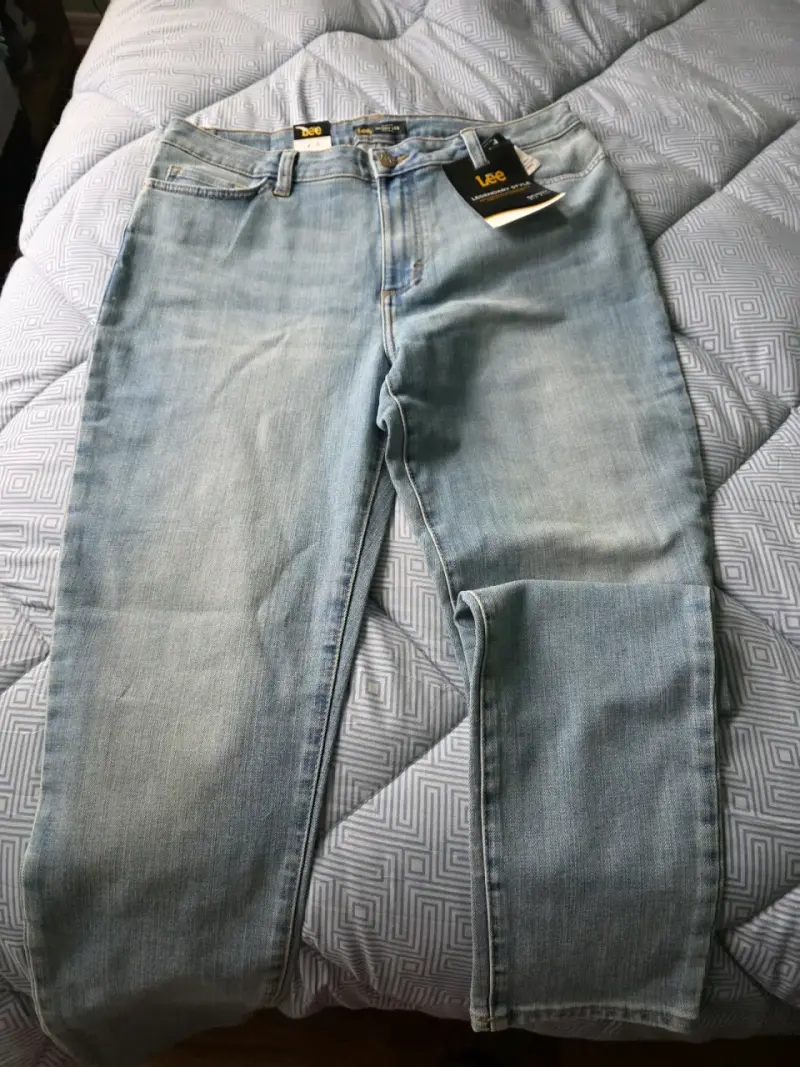 Jeans Lee para mujer azul claro - 1