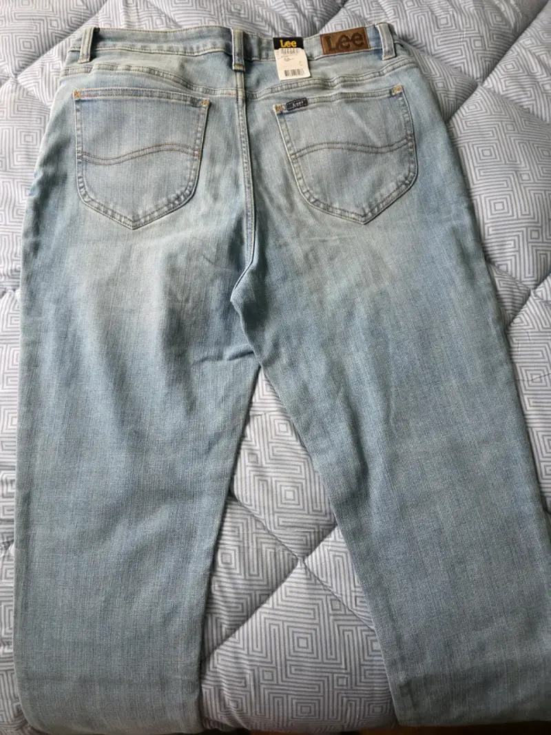 Jeans Lee para mujer azul claro - 2