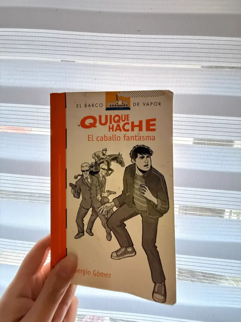 Libro Quique Hache El Caballo Fantasma de Sergio Gómez - 1