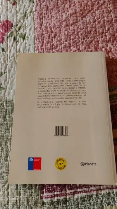 Libro Contextos Antología Ilustrada de Textos Informativos - miniatura 2