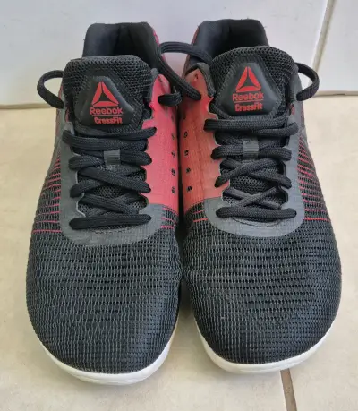 Zapatillas deportivas Reebok negras y rojas - miniatura 2