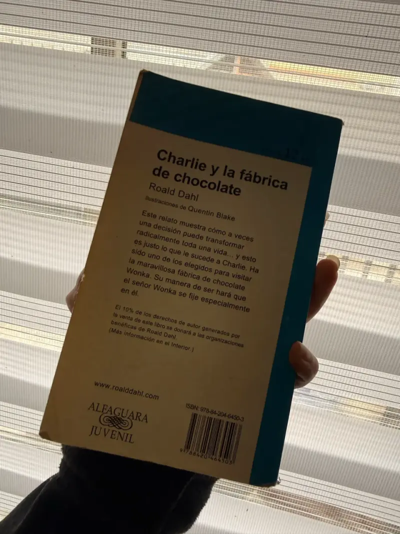 Libro Charlie y la fábrica de chocolate de Roald Dahl - 3