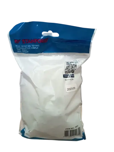 Pack 4 Interruptor Simple 9/12 Blanco  Stanford - miniatura 4
